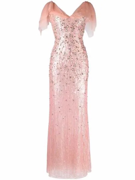 Jenny Packham платье Kay с пайетками