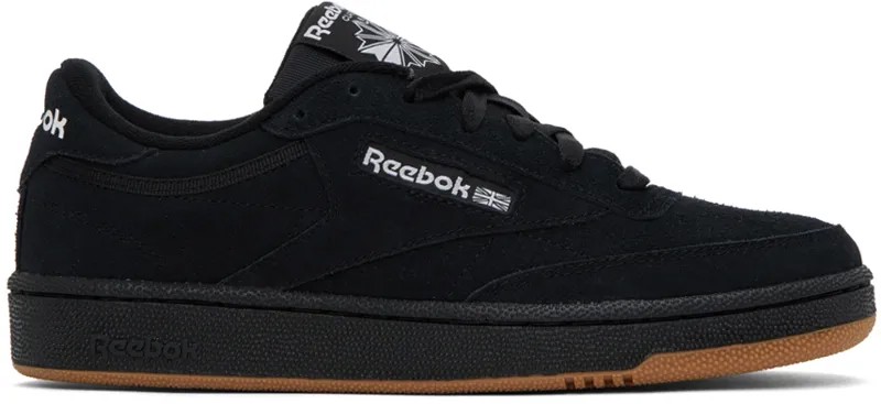 Черные кроссовки Club C 85 Reebok Classics, цвет Black/White/Gum