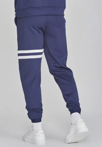 Спортивные брюки Muscle Fit SIKSILK, темно-синие