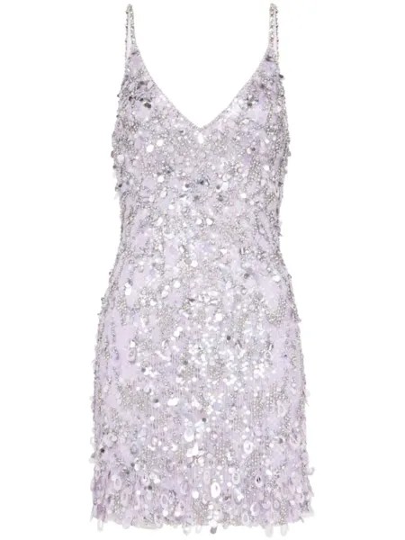 Jenny Packham платье-дымка, фиолетовый