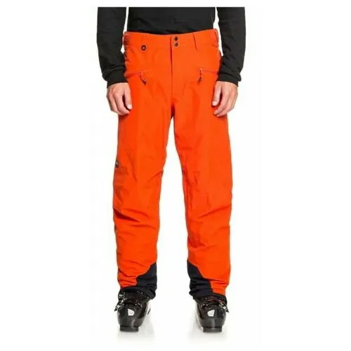 Брюки Quiksilver, размер XL, оранжевый