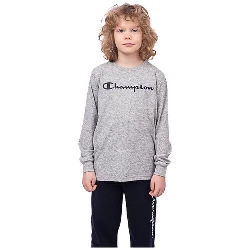 Long Sleeve Crewneck T-Shirt, футболка дл.рук, (NOXM) серый, M
