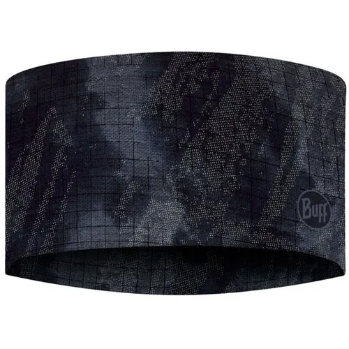 Повязка Buff CoolNet UV Wide Headband Speckle Black, серый