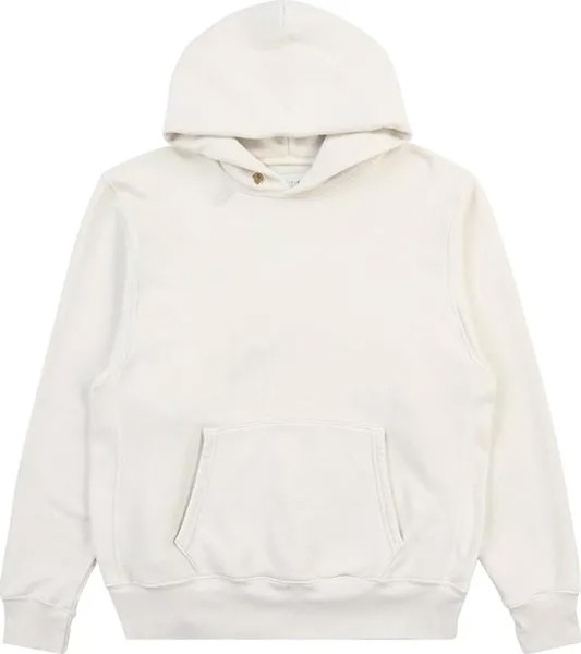 Худи Les Tien Cropped Hoodie 'Ivory', кремовый