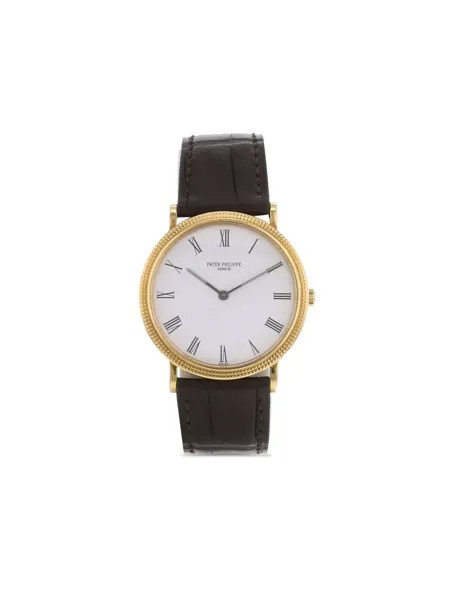 Patek Philippe наручные часы Calatrava pre-owned 33 мм 1990-х годов