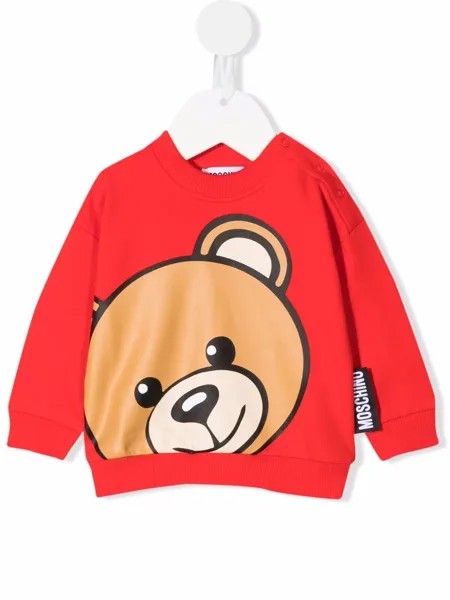 Moschino Kids джемпер с принтом Teddy Bear