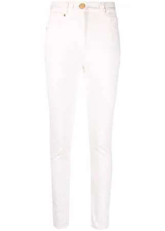 Balmain джинсы скинни с логотипом