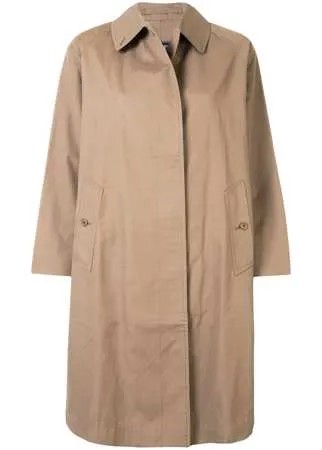 Burberry Pre-Owned тренч средней длины