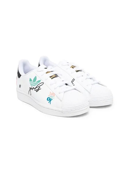 Adidas Kids кеды Superstar Pure J