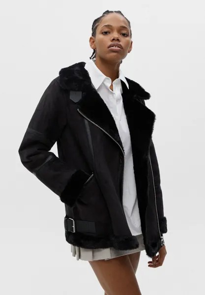 Куртка из искусственной кожи PULL&BEAR