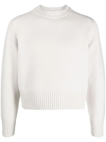 Extreme cashmere кашемировый джемпер с круглым вырезом, нейтральный цвет