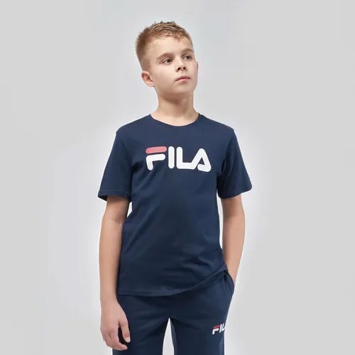 Футболка Fila Футболка подростковая хлопковая Fila 123724-Z4, размер 146/152, синий