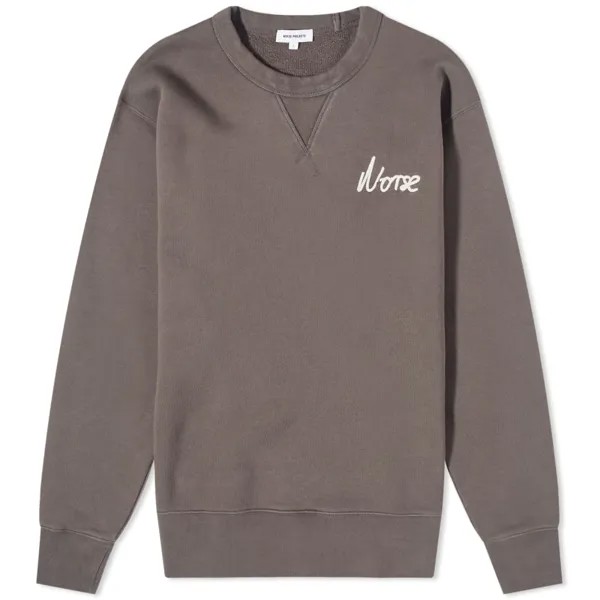 Свитшот с круглым вырезом и логотипом Norse Projects Arne