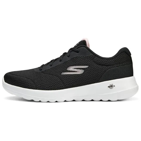 Кроссовки Skechers Lifestyle Shoes Women's Low-top Carbon/Cloud White/Cream White, черный/белый