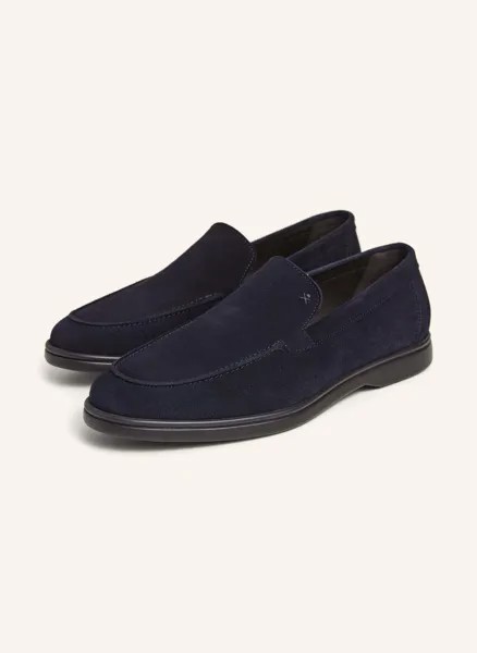 Фирменные лоферы Martin Hackett London, синий