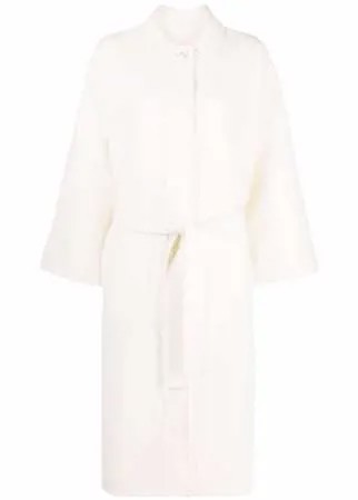 Jil Sander пальто с поясом
