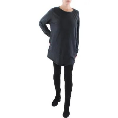 Черная женская футболка-пуловер с длинными рукавами We The Free Slub M BHFO 4242