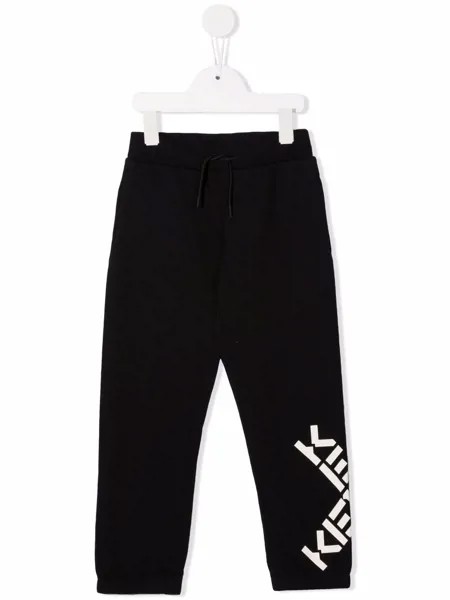 Kenzo Kids спортивные брюки с логотипом