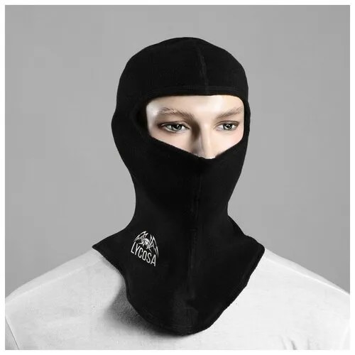 Подшлемник утепленный LYCOSA MEGA FLEECE BLACK, от -10 до -30 С, размер S, M 4070868