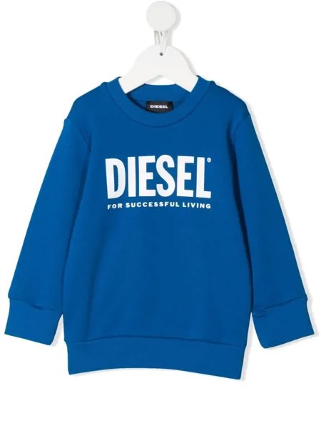 Diesel Kids толстовка с логотипом