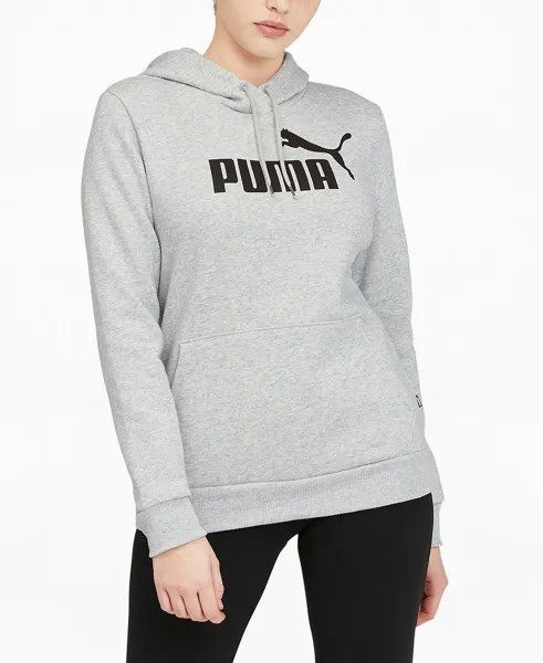 Женская толстовка Puma Logo Fleece, серый