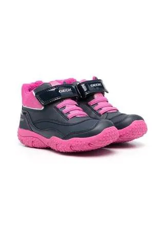 Geox Kids массивные кроссовки в стиле колор-блок