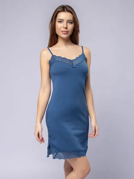 Ночная сорочка женская Serge 8605/5 синяя 88