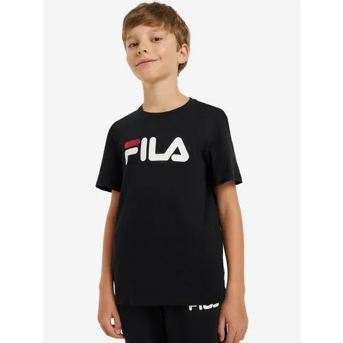 Футболка Fila, размер 158-164, черный