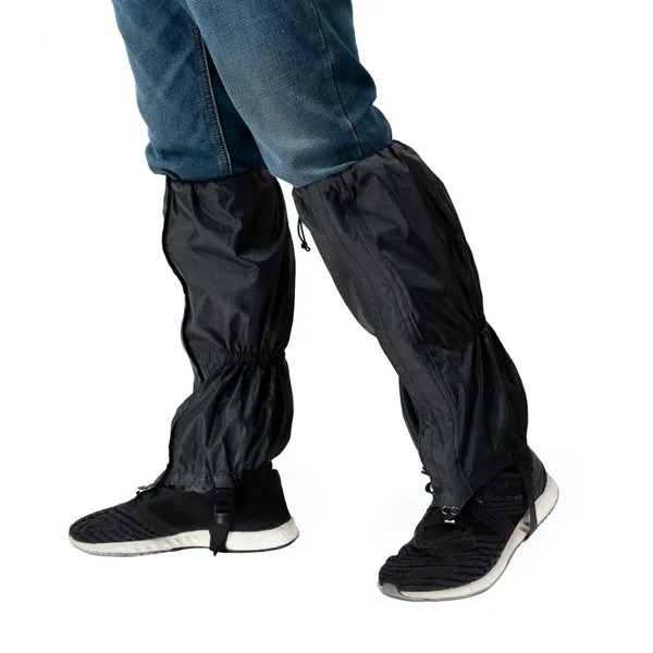 Ноги Гетры Высокий водонепроницаемый снежный ботинок Чехол для обуви с молнией Регулируемый дышащий легкий
