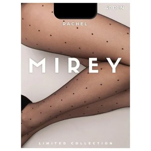 Колготки Mirey, 40 den, размер 4, черный