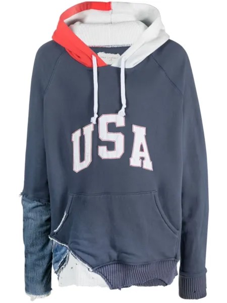 Greg Lauren худи Fragment, синий
