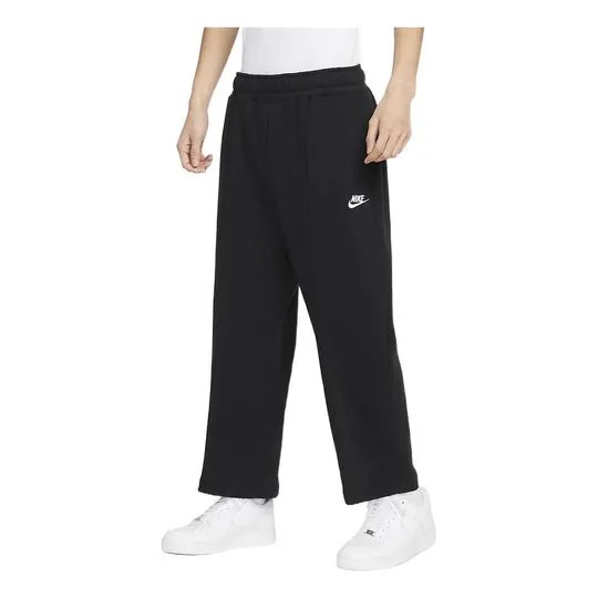 Брюки Nike fleece casual pants 'Black' DX0544-010, черный