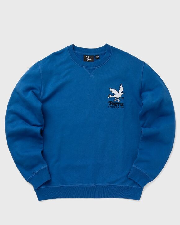 Толстовка By Parra Wheel Chested Bird Crew Neck Sweatshirt, синий