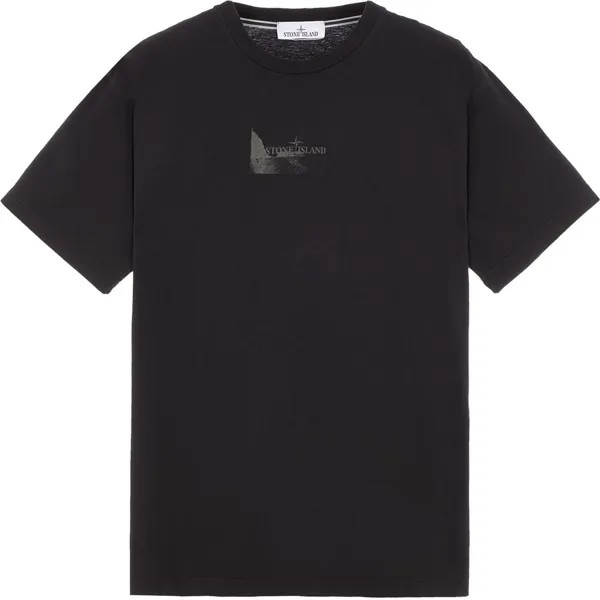 STONE ISLAND Футболка унисекс, цвет Black