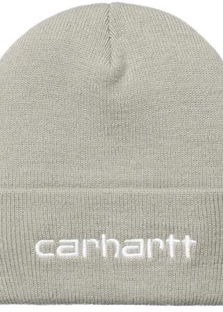 Шапка CARHARTT WIP Script Beanie Hammer / White 2022