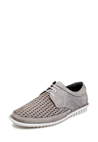 Полуботинки мужские Pierre Cardin 32606560 серые 42 RU