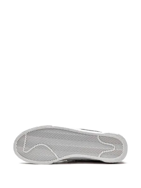 Nike кеды Blazer Low из коллаборации с Sacai, черный