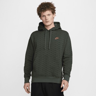 Худи Nike Sportswear Club Fleece, цвет Vintage Green/Night Forest/Cosmic Clay