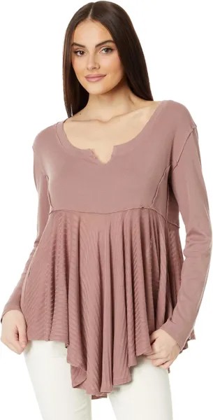 Рубашка Free People Clover Babydoll, цвет Antique Oak