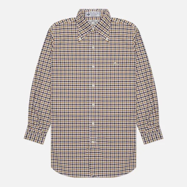 Мужская рубашка Evisu Nashville 3 Button-Down Check жёлтый, Размер S