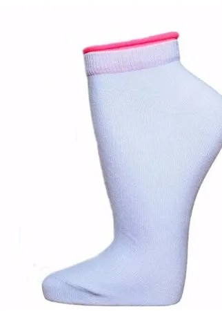 Носки женские Гамма С923, Белый, Розовый, 25-27 (размер обуви 40-41)
