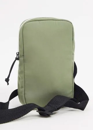 Зеленая тканевая полетная сумка кросс-боди ASOS DESIGN-Зеленый