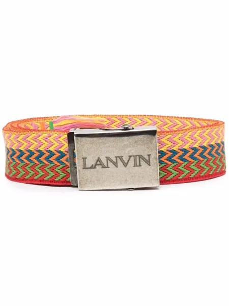 LANVIN ремень с узором шеврон