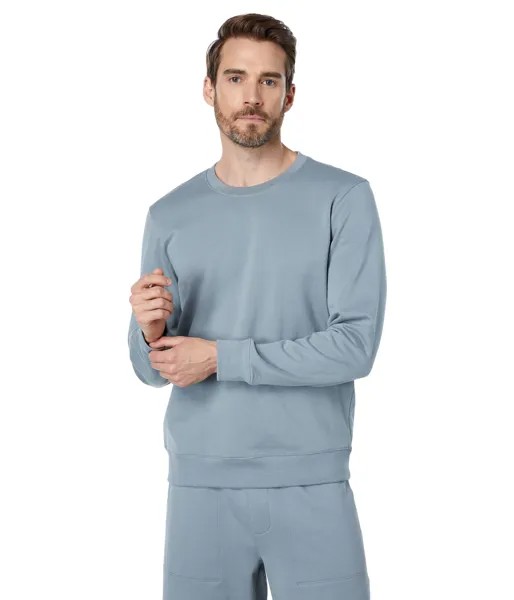 Пуловер Barefoot Dreams, MC Fleece Cot/Span Crew Neck Sweatshirt