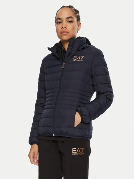 Переходная куртка стандартного кроя Ea7 Emporio Armani, синий