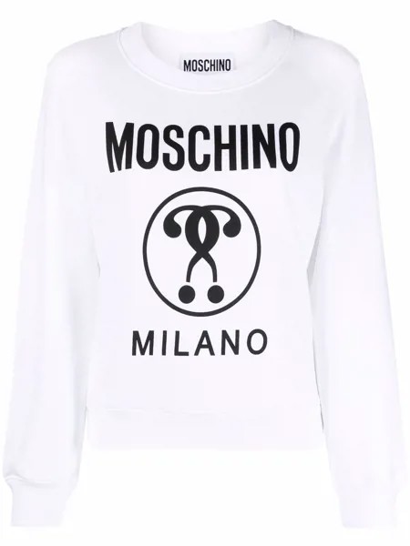 Moschino толстовка с логотипом