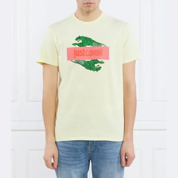 Футболка стандартного кроя Just Cavalli, желтый