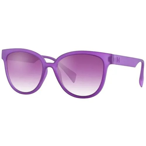 Солнцезащитные очки Italia Independent, бабочка, оправа: пластик, с защитой от УФ, для женщин, фиолетовый