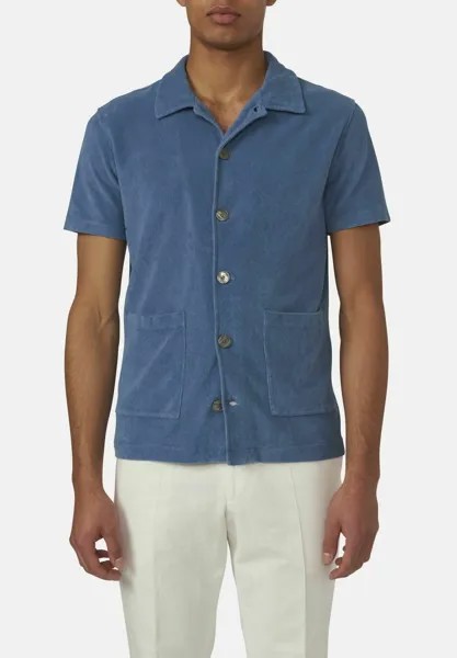 Рубашка ALWIN REG S Oscar Jacobson, цвет chamb blue