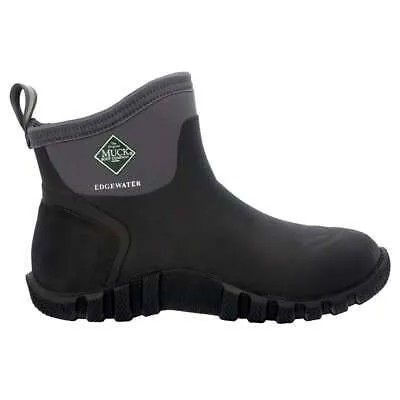 Мужские черные повседневные ботинки Muck Boot Edgewater Classic с круглым носком без застежек ECA000